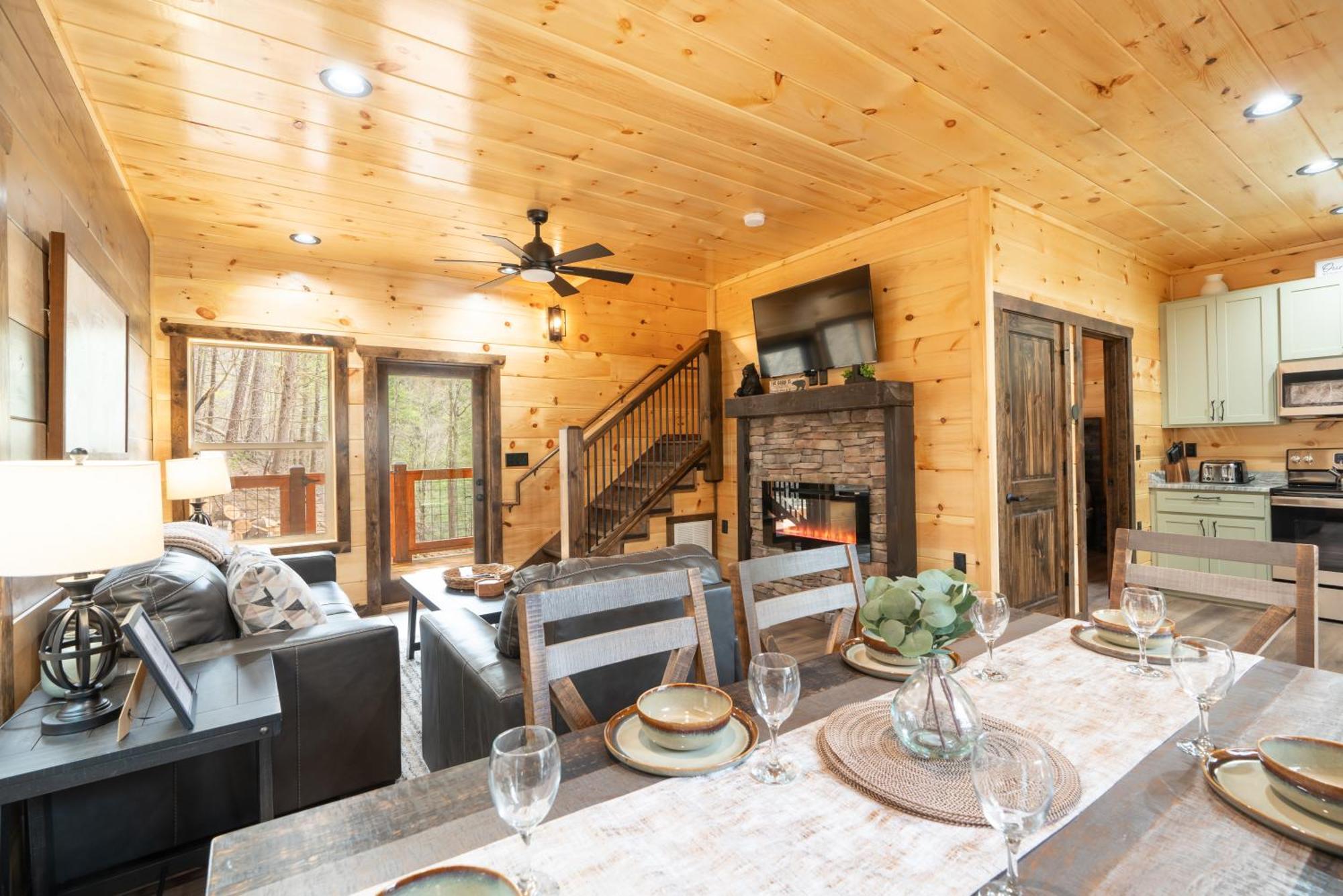 Hawks Nest Mountain Cabin Сивиървил Екстериор снимка